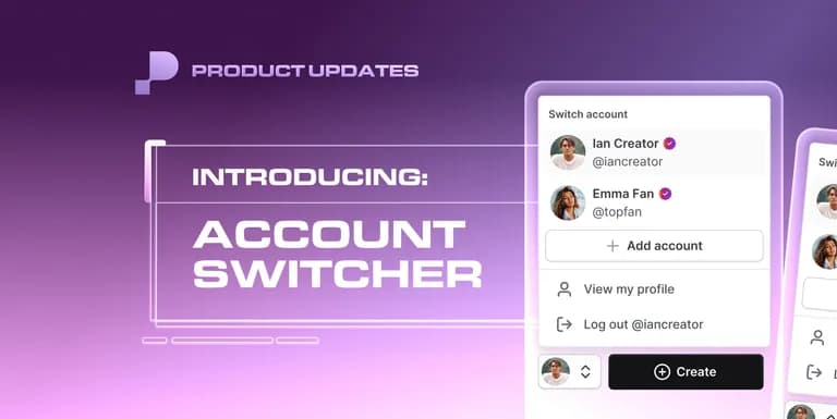 New Feature Launched: Account Switcher