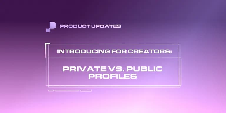 Private vs Public Profiles